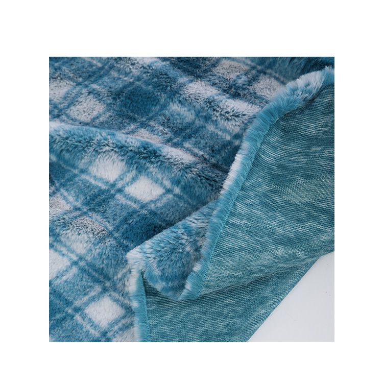 KINGCASON Eco-friendly Material Warp Knitting Fuzzy Fluffy Short Pile Artificial Feke Faux Fur For Coths and Home Textiles