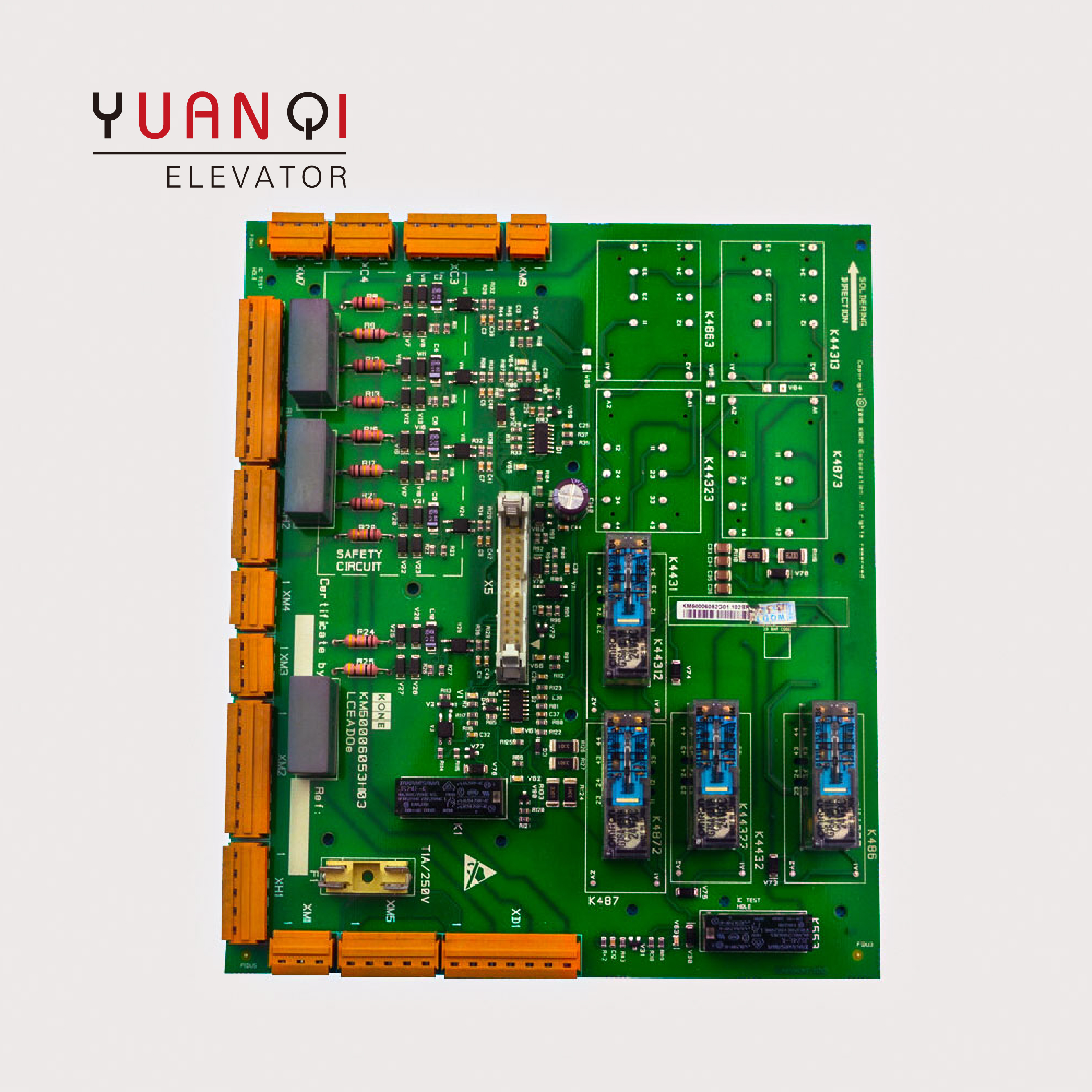 KONE Lift Spare Parts PCB KM5006052G02 Elevator Safety Circuit Board