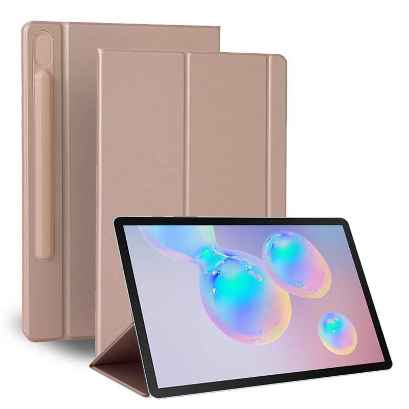 10,5 дюймовый защитный смарт-чехол GalaxyTab S6 с магнитным слотом для ручки и клавиатурой для планшета samsung, чехлы и чехлы для планшета