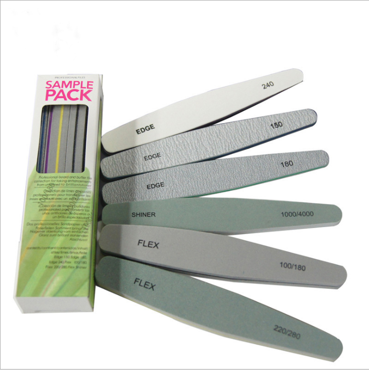 Davlon Wholesale Supplies Durable Nail File Buffing Polishing Manicure Set Pedicure Tools