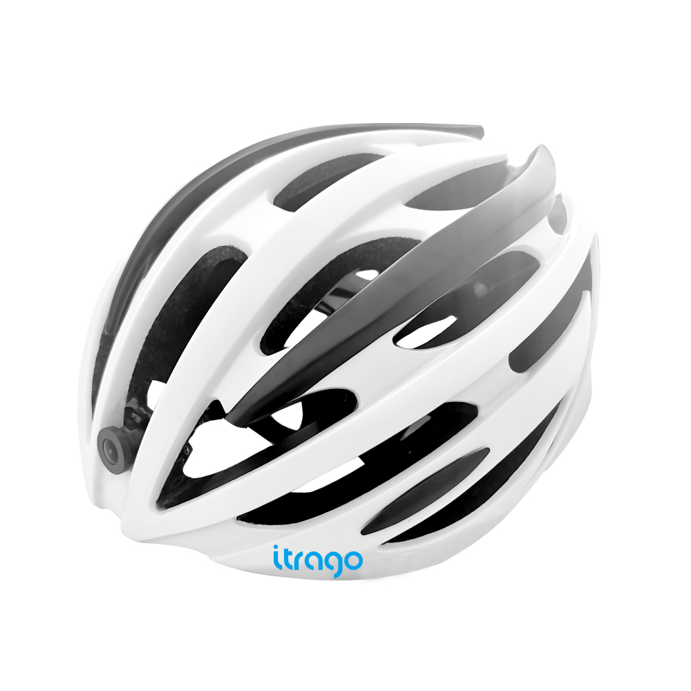 2021 ITRAGO OEM/ODM 1080P HD спортивная синяя зубная смарт-камера велосипедный шлем