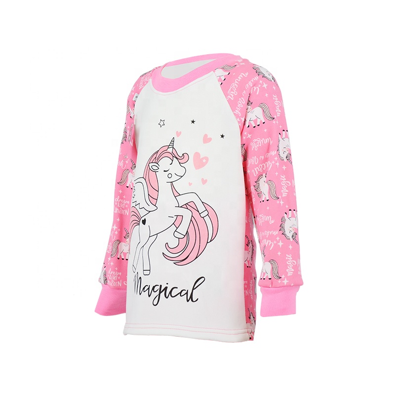 custom pajama set children thick kids love heart coral fleece pajamas cotton long sleeve