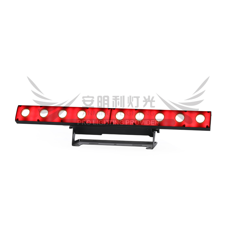 ANMINGLI 10X3w LED Wash & Beam 2in1 LED Mapping Pixel Bar Light