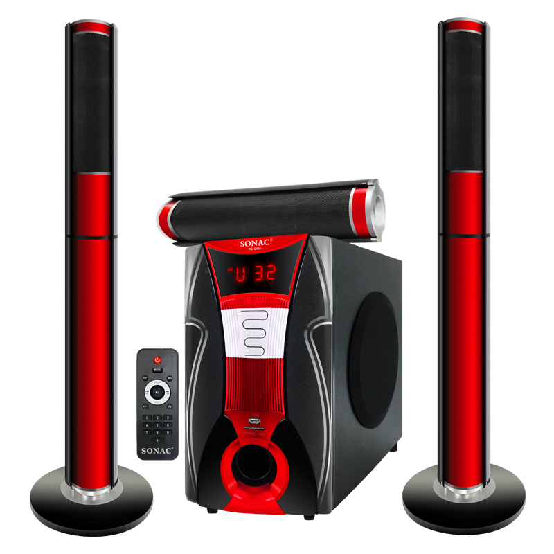 SONAC TG-Q03A USB SD FM DVD система домашнего кинотеатра сабвуфер динамик 5,1 Домашний кинотеатр