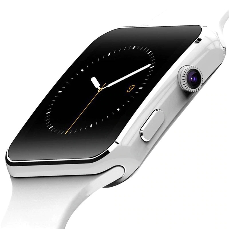 X6 Смарт-часы для мужчин поддержка SIM TF карты smartwatch циферблат с камерой и сенсорным экраном для телефонов на базе Android с Bluetooth reloj inteligente