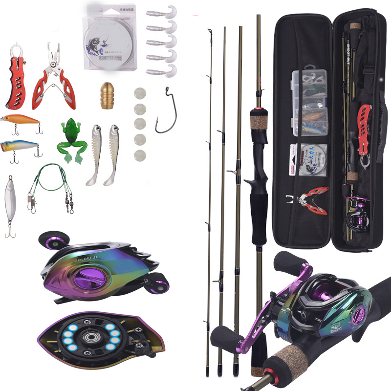 Fishing rods and reel Fishing Spinning fishing combo set
