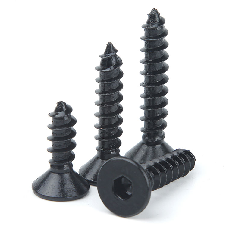 Carbon Steel flat allen countersunk head self drilling screw