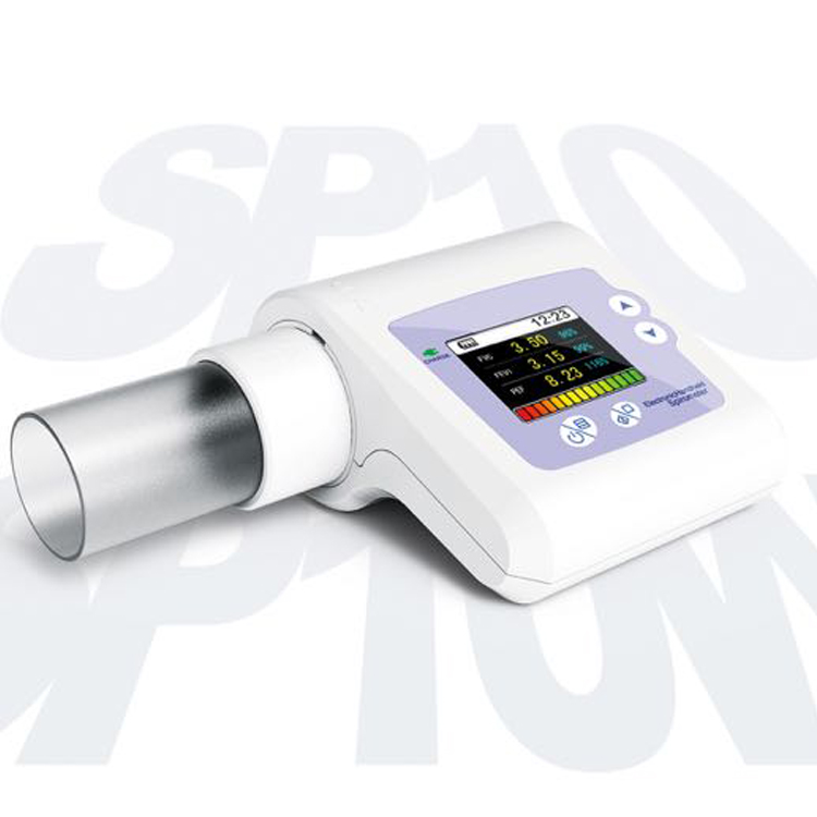 CONTEC SP10 цифровой прибор для измерения объема легких спирометр дыхательный диагностический виталограф Спирометрия