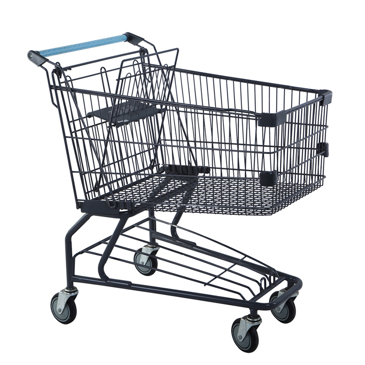 High Quality American Supermarket Shopping Trolley Supermarket Shopping Trolley Cart