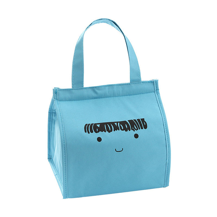 large thickened hot stamping single head travel finishing custom solid dry ice non woven bag