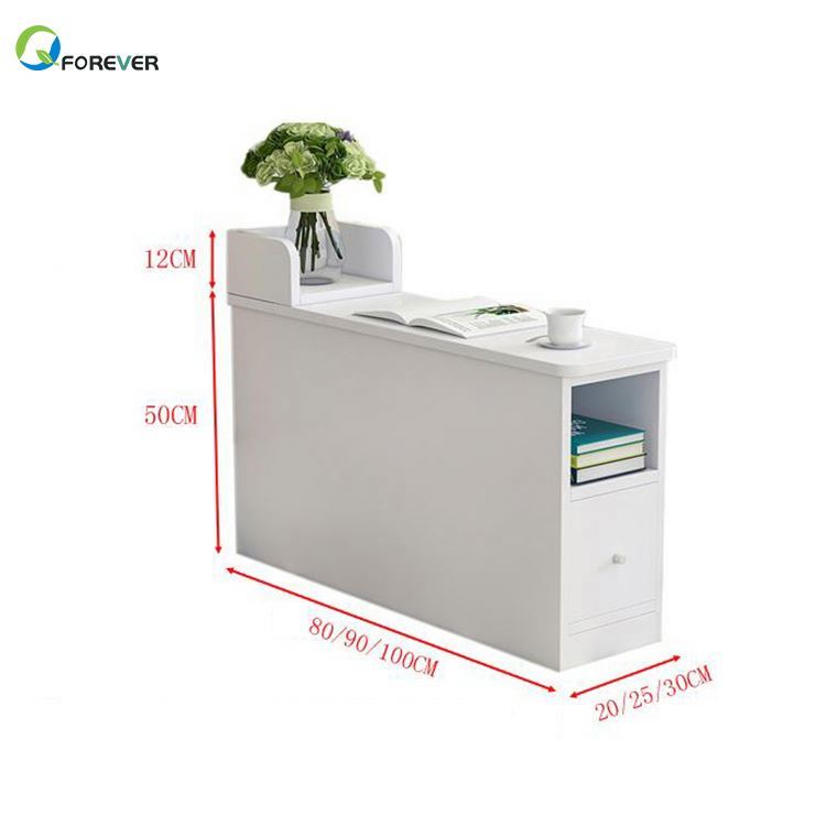 Sofa Side Cabinet Narrow Gap Cabinet Clamping Corners Storage Cabinet