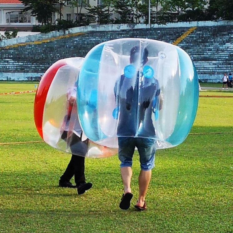 NS Inflatable Human Pvc Body Bumper Ball Sport Game Bubble For Adult And Children