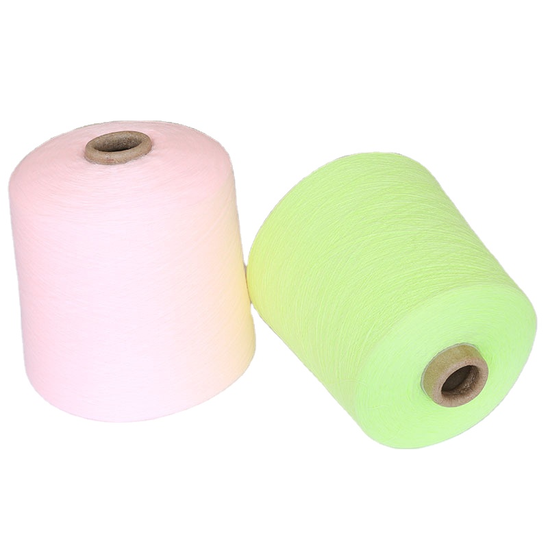 Recycle PET polyester dty yarn 1 dyed yarn for knitting fabric