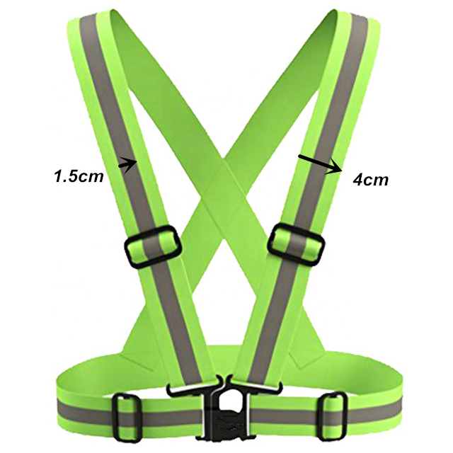 Светоотражающий жилет hi vis для бега, велосипедная куртка, светоотражающий ремень безопасности, высокая видимость, велосипедная куртка, светоотражающий пояс для бега