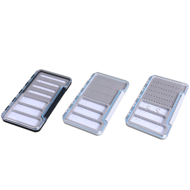 H0817A/B/C Portable Outdoor Plastic Silica Tackle Lure Bait Case Fly Fishing Tackle Box