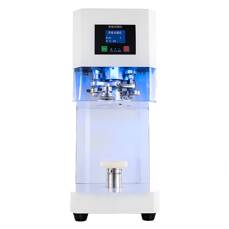 High Quality One Year Warranty Automatic PET Plastic Can Seamer Machine Aluminium Juice Can Sealing Machine for Beverage
