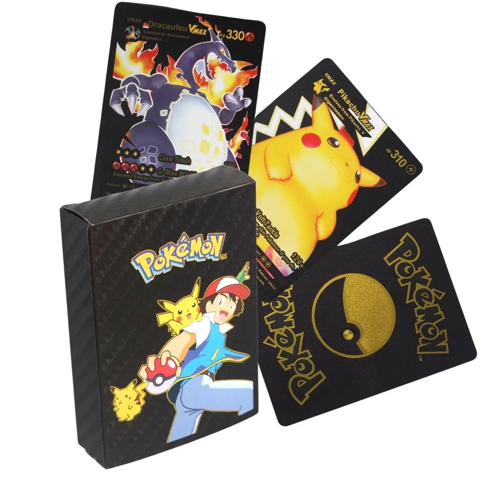 Оптовая продажа испанской версии карты cucumon TCG Pikachu Charizard Аниме Фигурка GX Vstar Vmax карты 55 листов/коробка