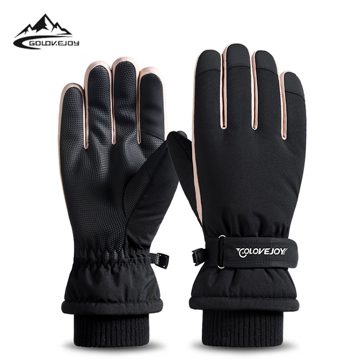 GOLOVEJOY SK20 New Hot Selling High Quality Winter Velvet Warm Windproof Waterproof Skiing Hiking Cycling Outdoor Sports Gloves