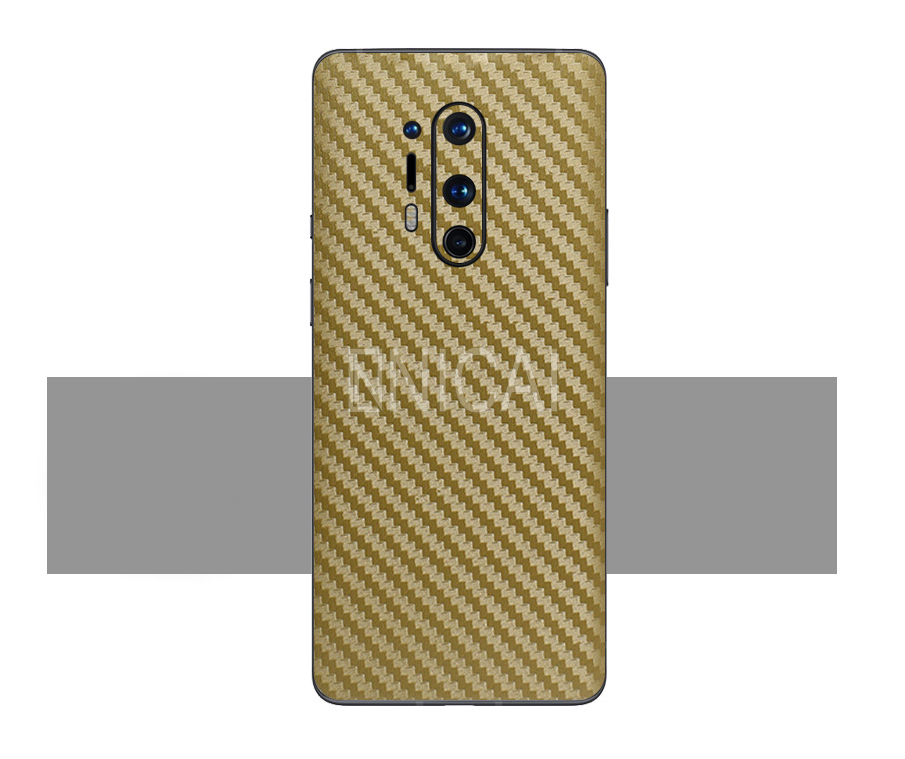 NICAI 1.52X28M Anti Scratch 3D Golden Carbon Fiber Vinyl With Air Release Free Car Wrapping Vinyl For Laptop, Phones