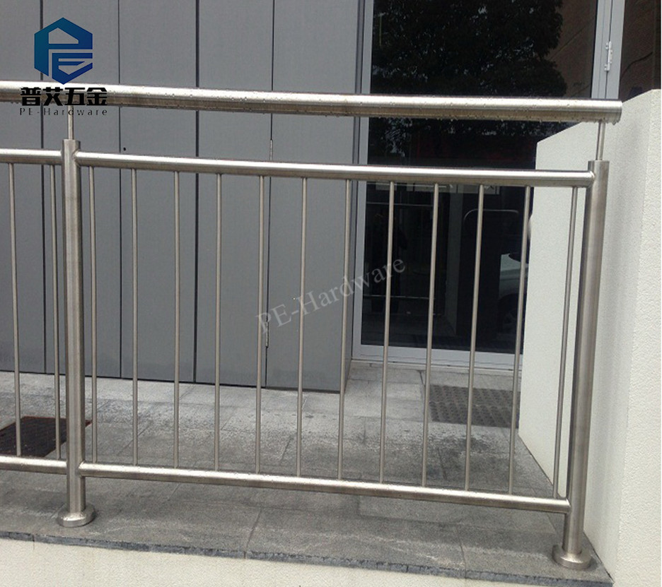 stainless steel 304 grade vertical bar railings