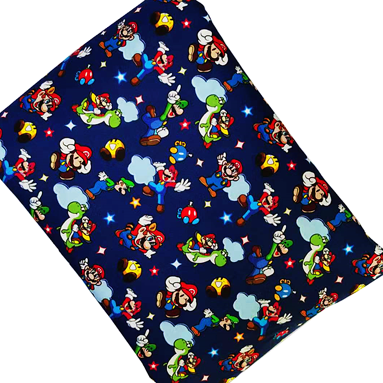 new arrival Digital Printed Fabric Cotton 100% Cotton plain woven Poplin Custom print Cotton Woven Fabric for garment