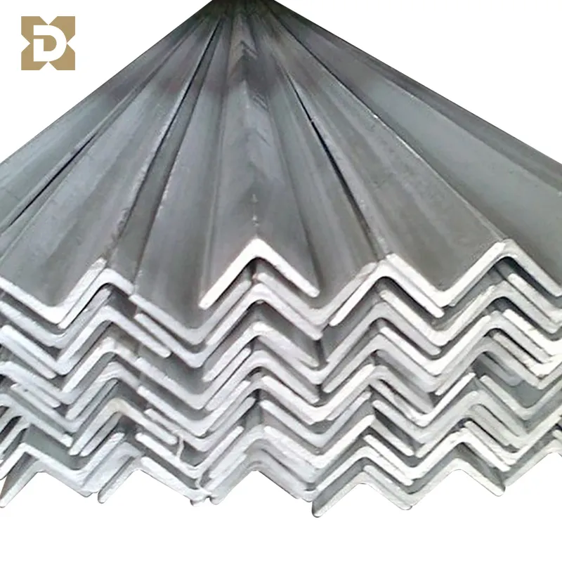 Solid ASTM Q235 Q345  metal Carbon Galvanized steel Angle bar for Structural Roofing