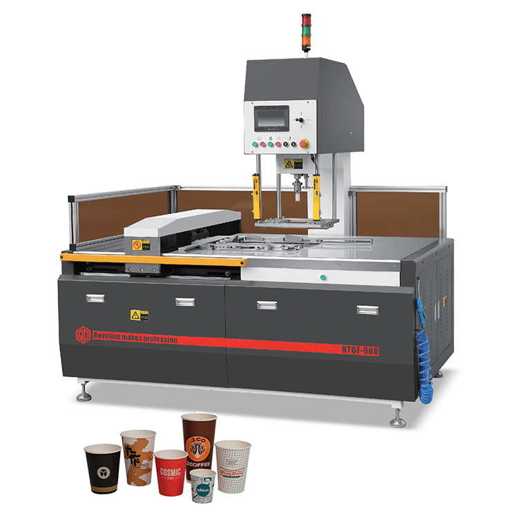 Wenzhou stock paper cup blanking stripping machine after die cutting process