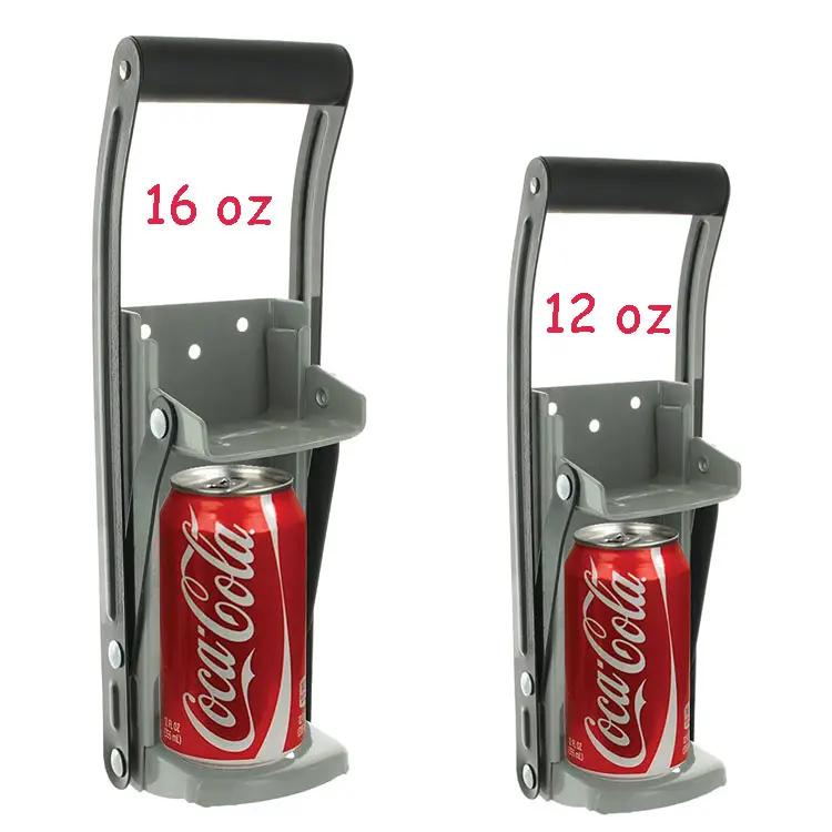 Can Crusher 12 16 Oz. Smasher Wall Mounted for Aluminum Cans Soda Beer Can Crusher Recycling Mounting Rivets Included