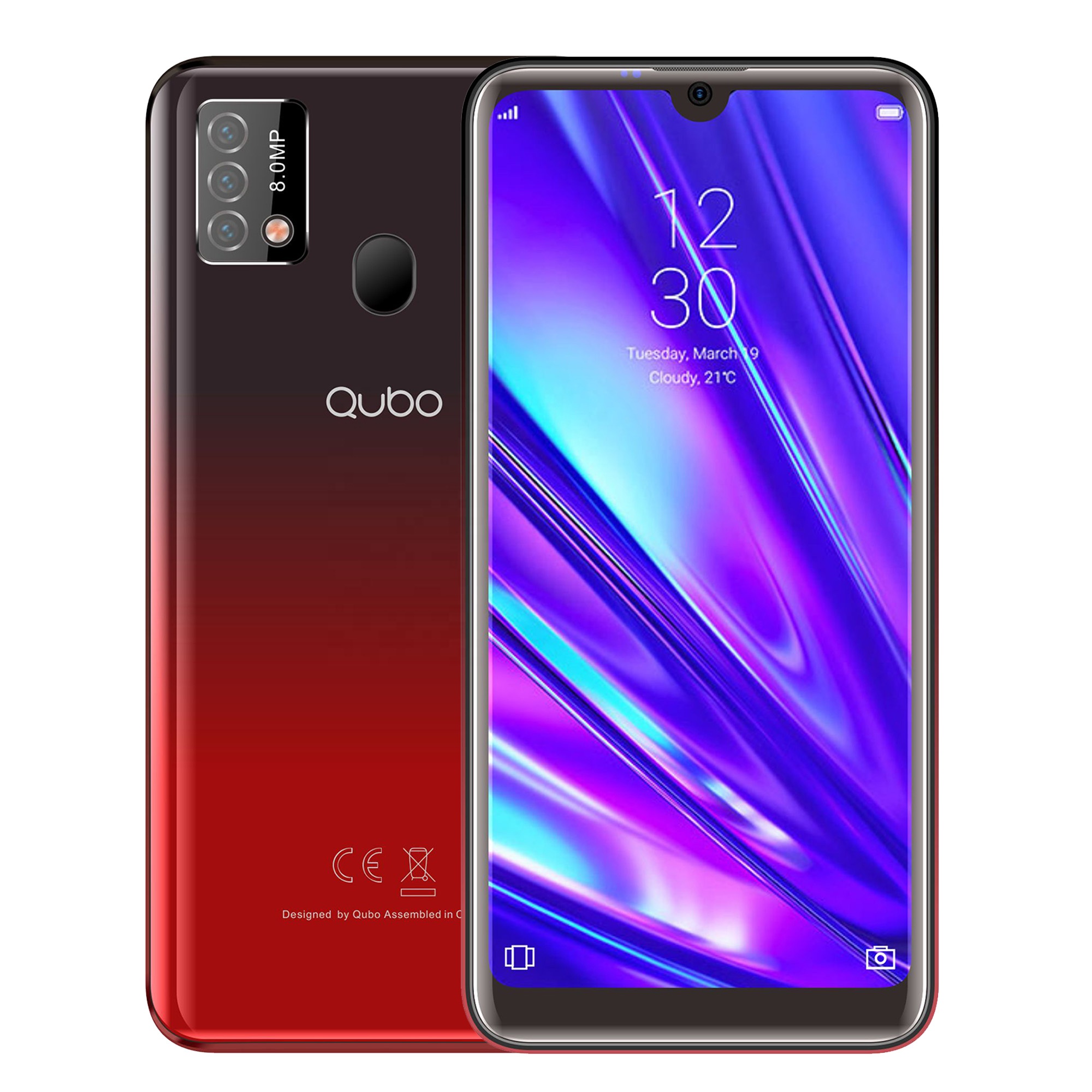 Горячая распродажа, разблокированный смартфон на базе Android с экраном 6,26 дюйма и двумя sim-картами