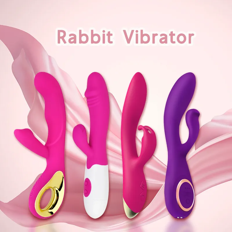 Juguete Sexual G Spot Dildo Vibrator Rabbit Silicone Rabbit Vibrator Clitoris Stimulator G Spot Rabbit Vibrator
