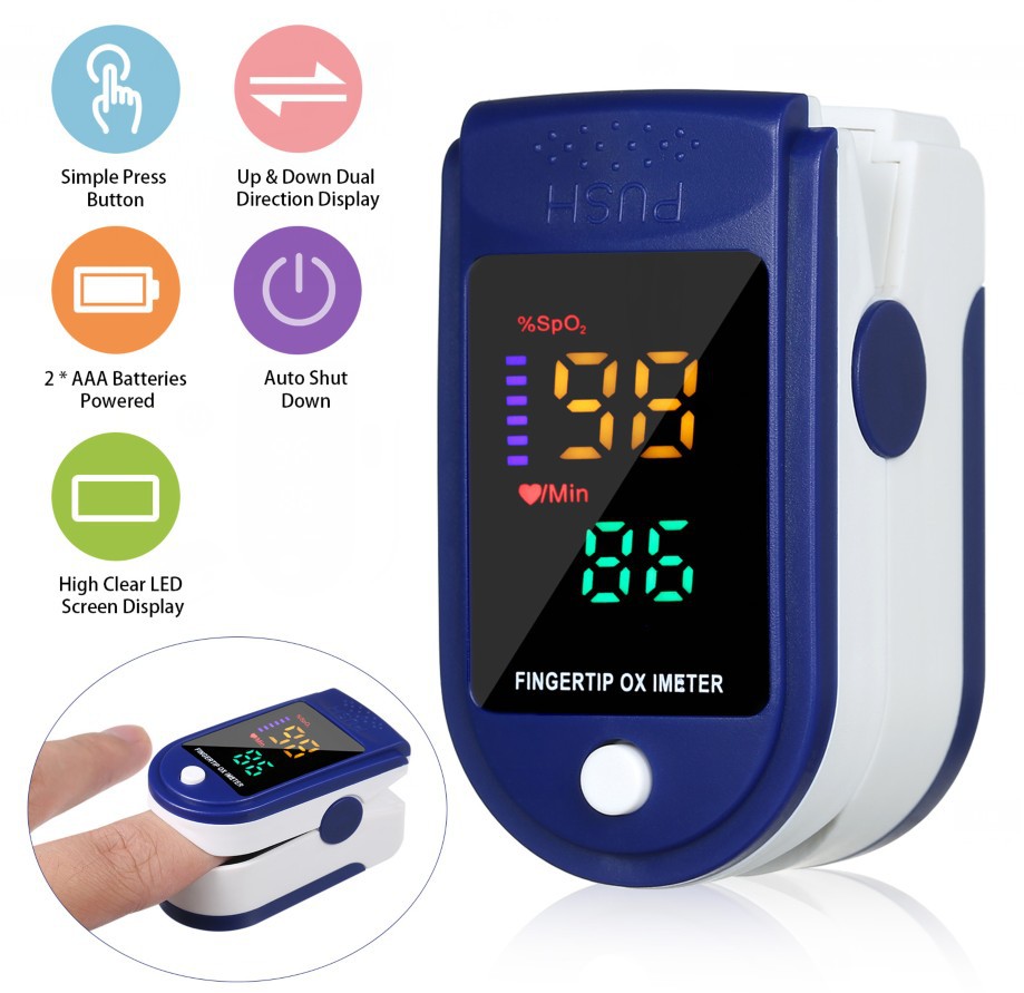 Fingertip Pulse Oximetre Lk87 Oximetro De Pulso Finger Pulse Jumper Oximete