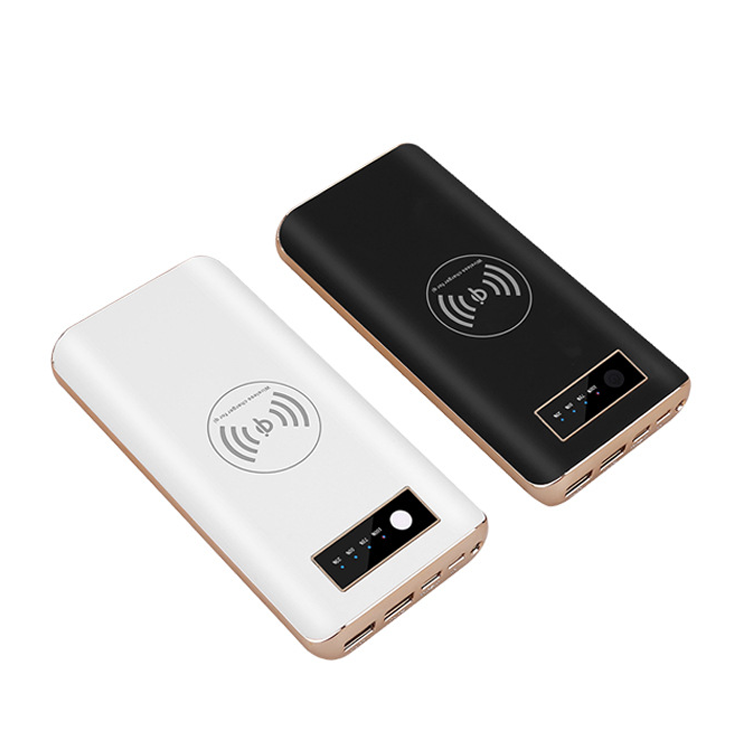 2020 20000 мАч 2USB порты 2в1 внешний аккумулятор огромный аккумулятор Qi Беспроводной внешний аккумулятор для Iphone micro и type-c вход
