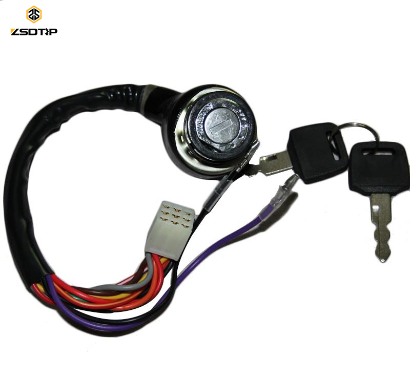 OEM Motorcycle Parts body system 11Wire Ignition Switch with key for AX100 AX115Y Dirt Bike