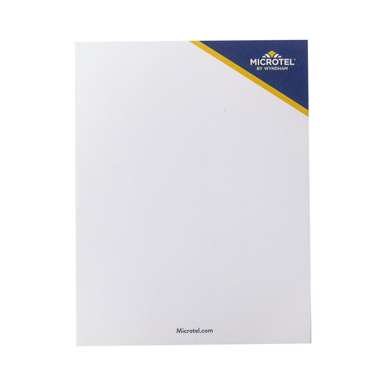 Hotel Brand Sticky Notepad To Do List Note Pad With Custom Printed Good Price Note Pad