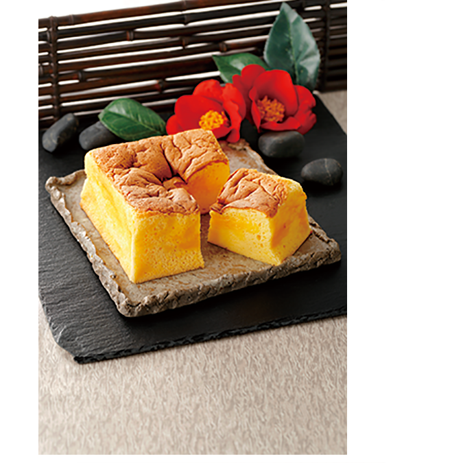 Castella Сладкая полузрелая японская коробка для закусок квадратные столовые пирожные