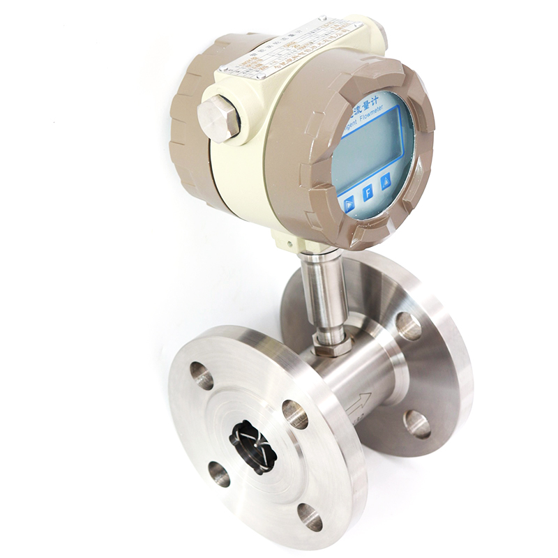 Industrial 4-20mA Pulse Diesel Fuel Oil Flow Meters Turbine Flowmeter