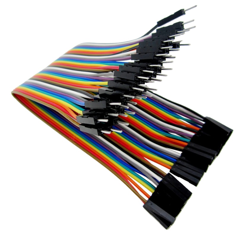 20cm long 40p DuPont male to female DuPont wire 40 male to female bread wires in a row