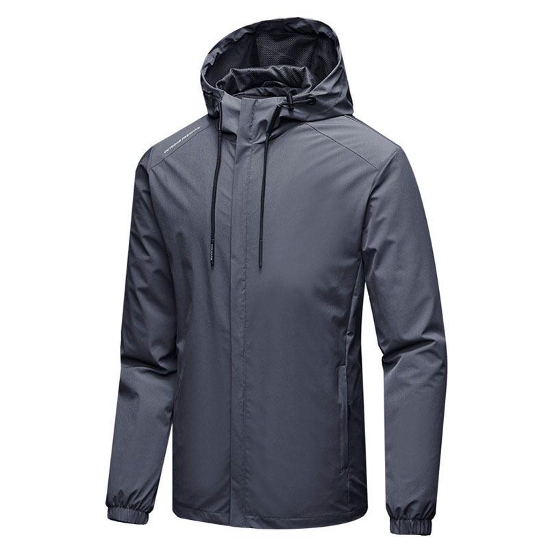 Outdoor jackets for men waterproof running hoodies jackets plus size men's jackets