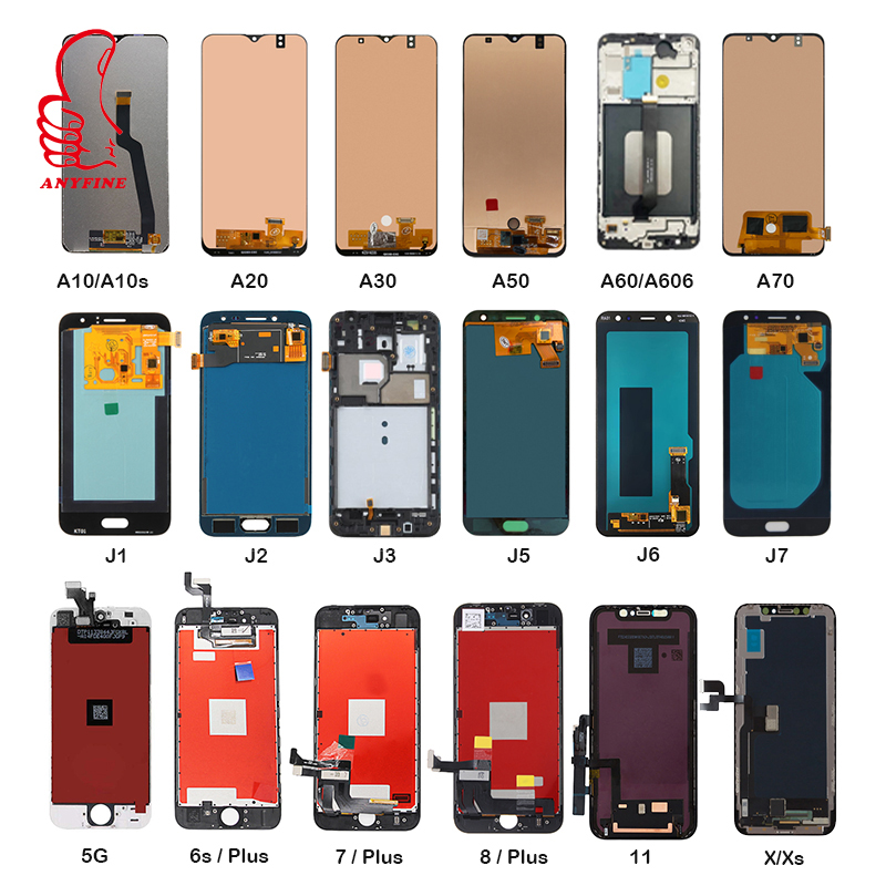 Экран для мобильного телефона для iphone для samsung pantalla pantallas de celulares