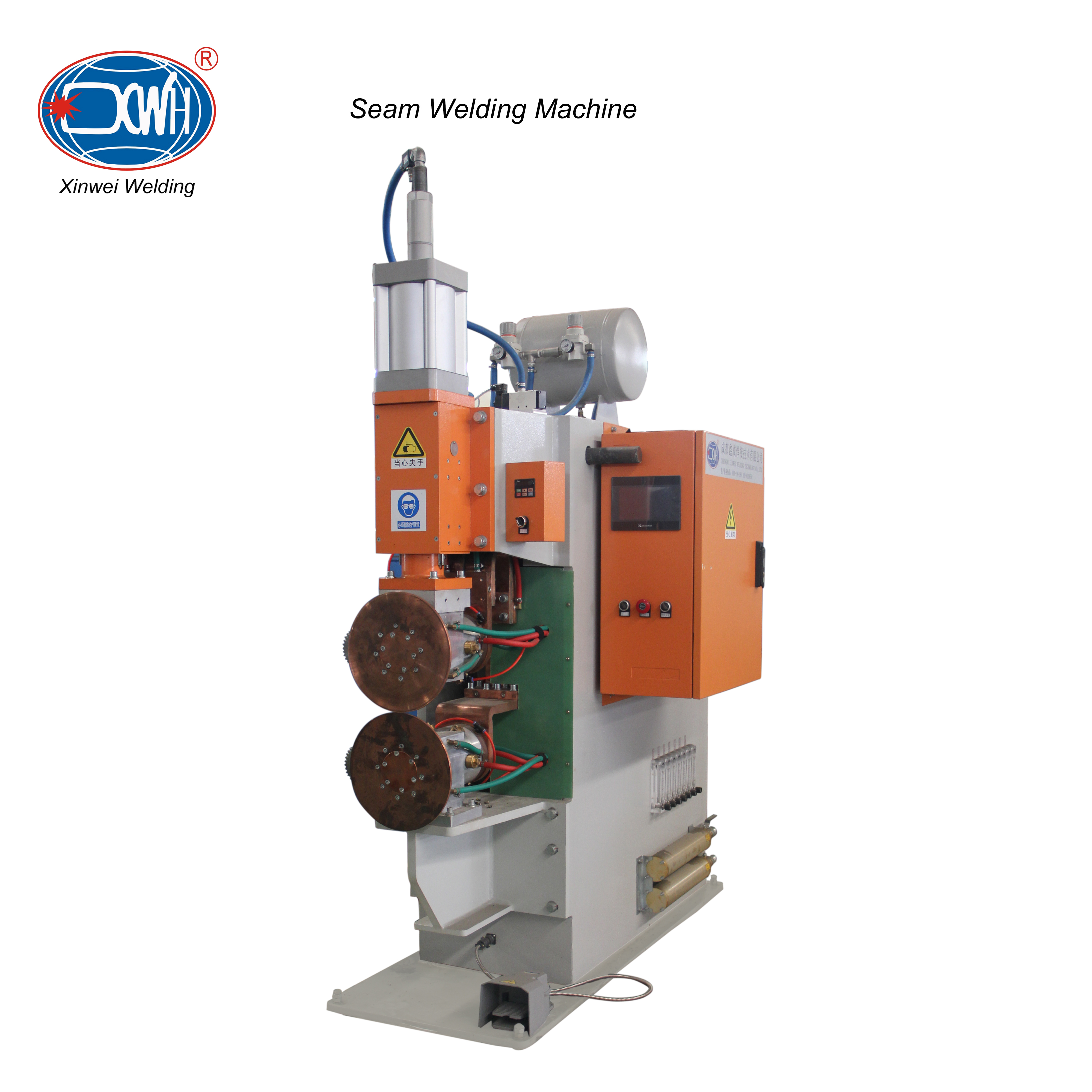 cnc resistance rolling cage seam welding machine for tank wire