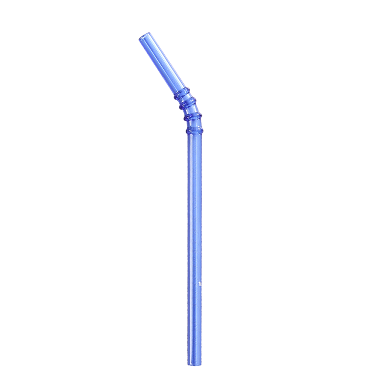 Amazon top seller borosilicate glass straw glass tube packed in custom case 6/8/10/12/14mm diameter