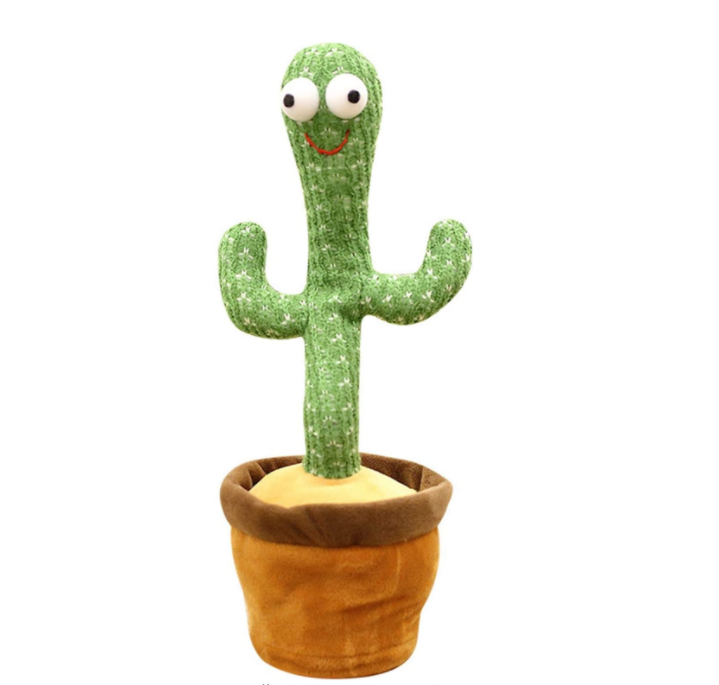Hot Sale Funny Electric Speaking Musical Singing Talking Cactus Toy Hdy Shaking Wriggle Dancing Cactus Plush Toy