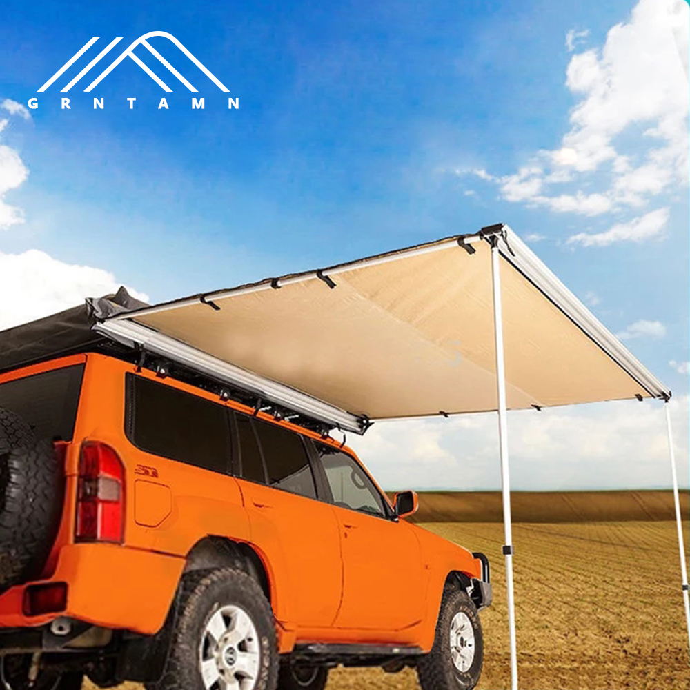 Camping Car Tent 2x1.5 2x2 2x2.5m 2.5x2m Toldo 4WD Car Roof Tent Awning Roof Up 420D Awning Sun Shade Side Tent
