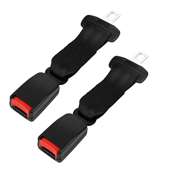 Car Seatbelt Clip Extension Buckles Accessories 10 Inch pregnant Seat Belt Extenders