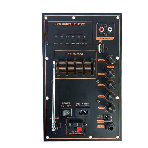 Горячая распродажа! XFY-6120 35W 12V интегральный модуль доска с дисплеем mic усилитель доска оптовая продажа с фабрики по низкой цене