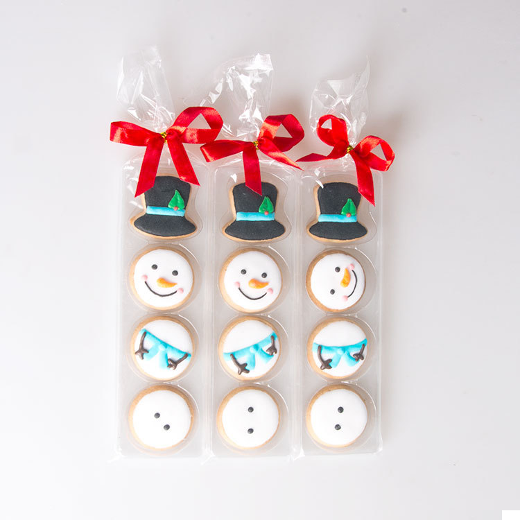 LAILIHONG Christmas Cookies Decorated cookies gingerbread biscuits for kids
