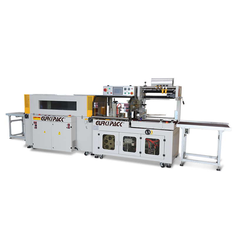 Up to 40 pcs/min Fully Automatic Auto Thermo Thermal Heat Hot Pof Pe Pvc Shrink Film Wrapping Packaging Machine For Carton Box