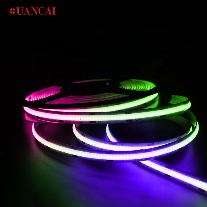 Заводская поставка rgb Красный cob Светодиодная лента