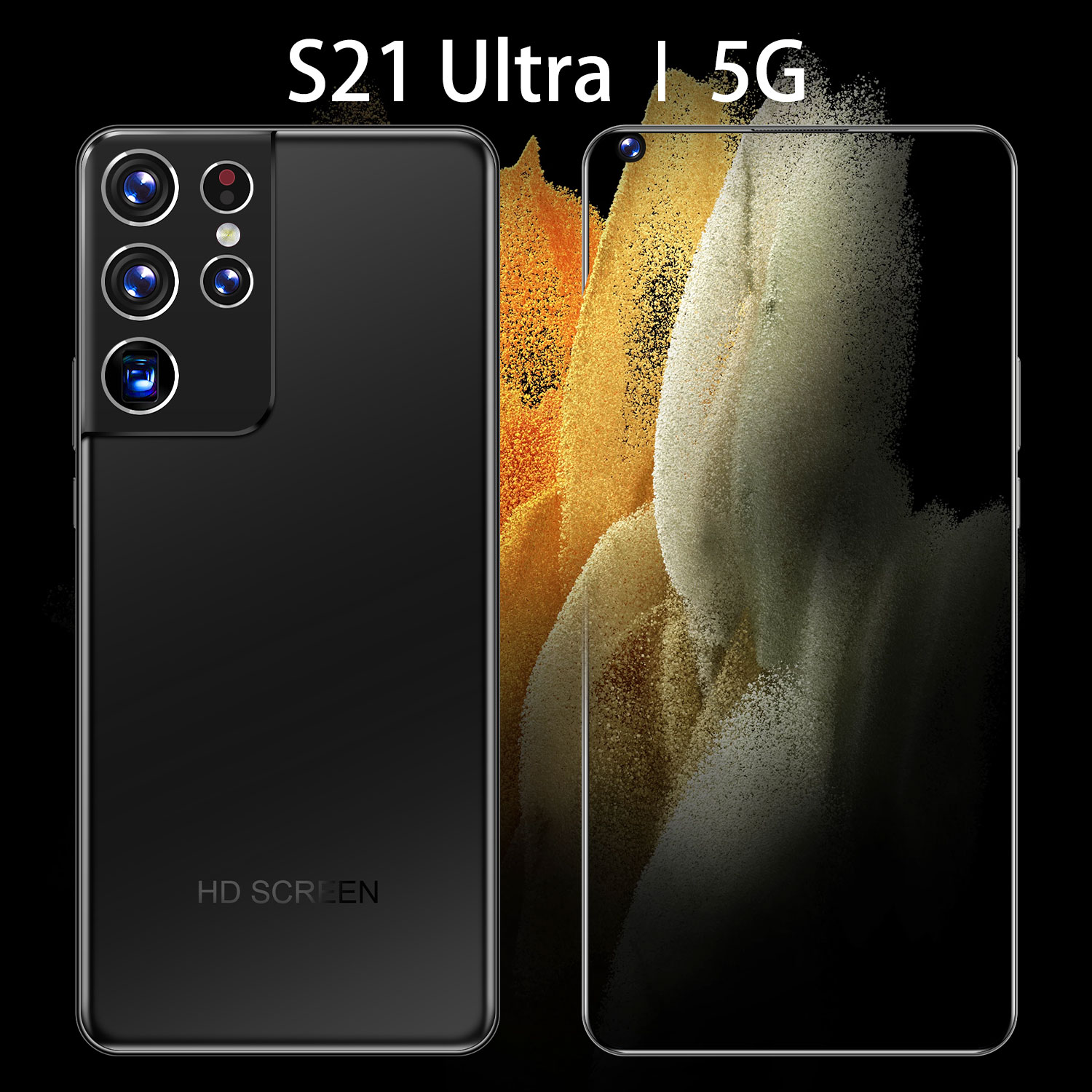 Новое поступление 2021, смартфоны Android, 12 Гб + 512 ГБ, 5G, мобильные телефоны с большой емкостью 6800 мАч, мобильный телефон