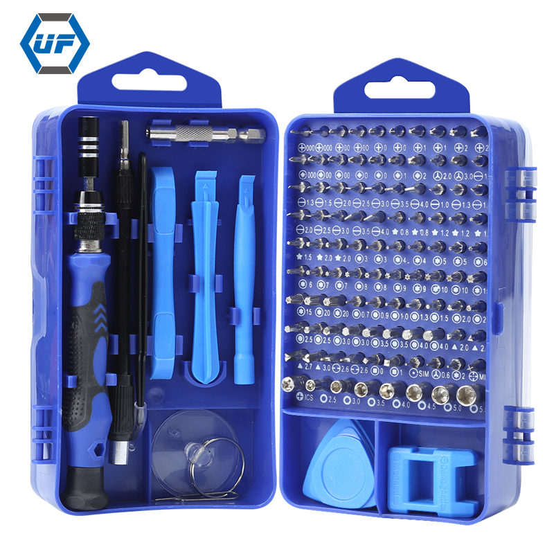 Youfutools Hot Sale 122 in 1 Magnetic Repair Tool Kit for iPhone Series/Mac/iPad/Tablet/Laptop/Xbox Series/Camera/Electronic